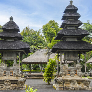 Pura Taman Ayun is a compound of Balinese temple and garden with water features located in Mengwi subdistrict in Badung Regency, Bali, Indonesia.
